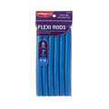 Red by Kiss Flexi Rods - Heatless Hair Curler for 90S Glamorous Bouncy Curls Beach Waves, No Slips, Sleep Styler (7" Length, 9/16" Diameter)
