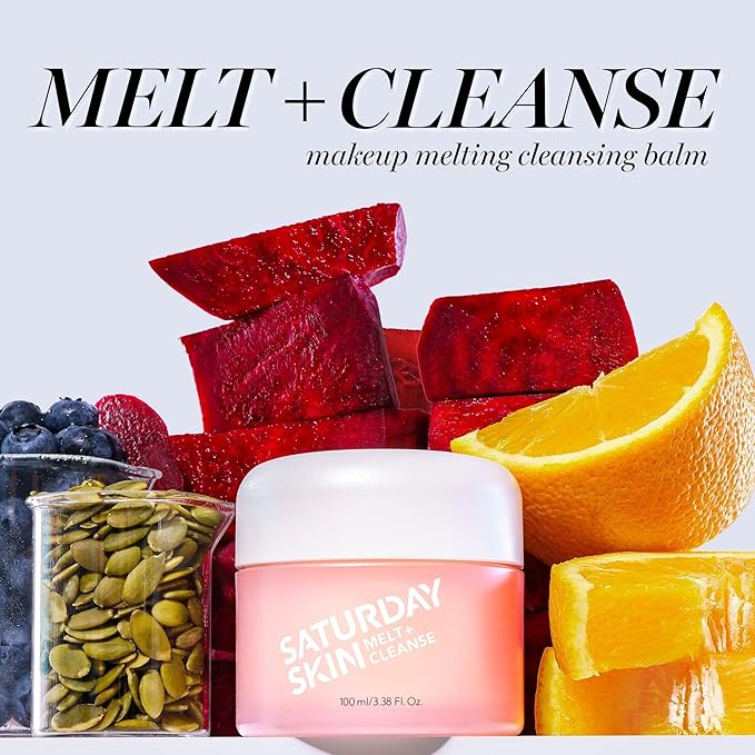 Saturday Skin Melt Cleanse Makeup Remover Balm