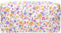 PAZIMIIK Small Quilted Makeup Bag,Zipper Cosmetic Pouch,Ditsy Floral