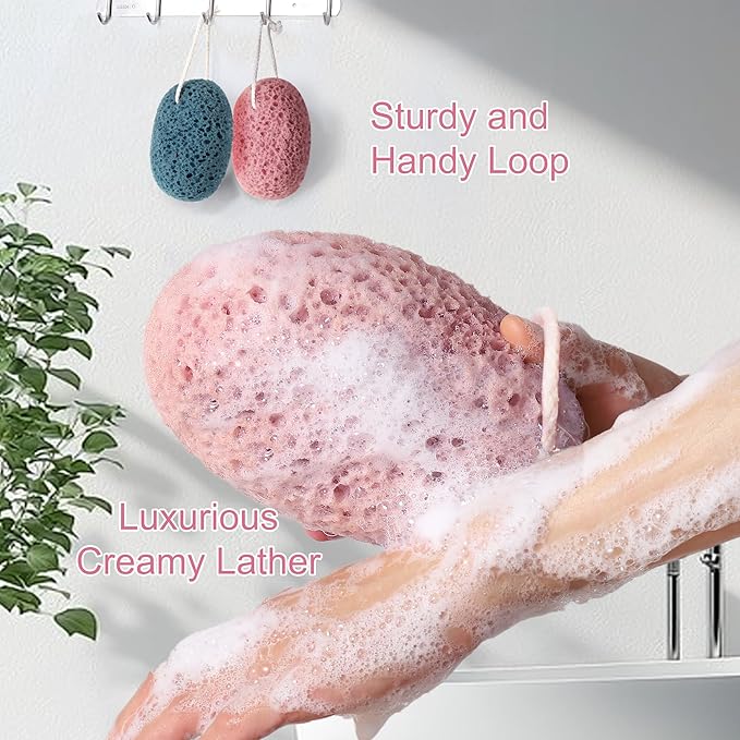 Shower Sponge for Body, Soft Sponge Bath Puffs for Washing