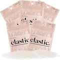 Kitsch Hair Ties No Damage for Kids, Teens and Women - Rubber Bands for Hair Styling | No Snag Hair Elastics | Daily Hair Accessories - 500pcs (Clear)