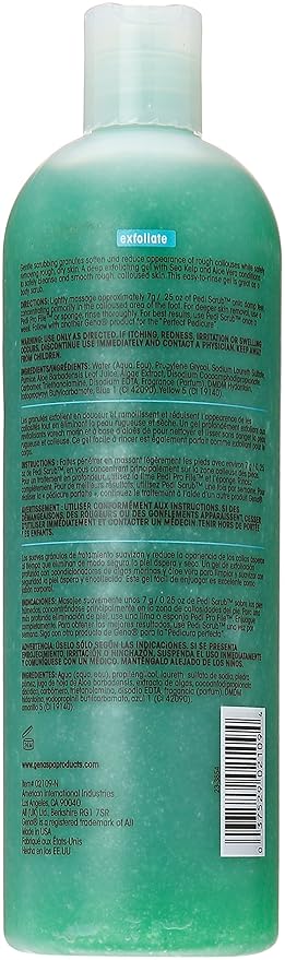 Gena Pedi Scrub Gel 16 Fl Oz