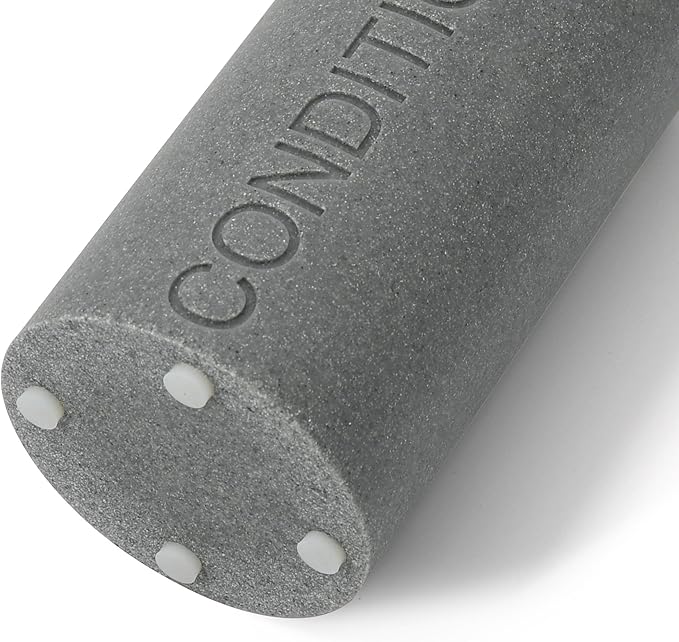 Indecor Home Resin Neutral Gray Sandstone Conditioner Engraved Bottle Refillable Pump Dispenser, Durable Waterproof Resin Construction for Bath, Shower - Gray Sandstone Satin Nickel Pump