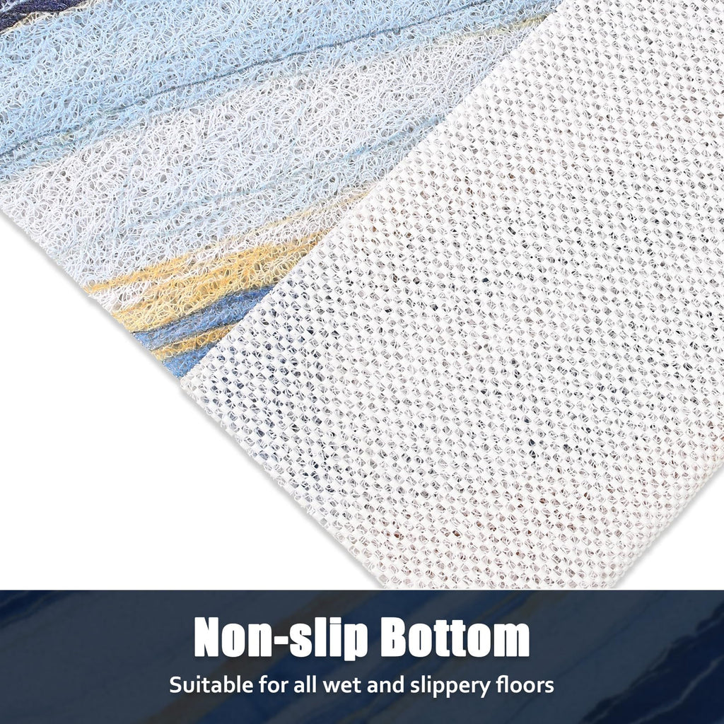 Shower Mat Non Slip: 36x36 Inch Soft and Comfortable Large Shower Mat, PVC Loofah Massage Showe Mats for Inside Shower, Anti Slip Mat for Shower, Tub, Floor, Bathroom, Kitchen, Hotel, Quick Drying