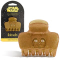 Kitsch x Star Wars C-3PO Glitter Medium Hair Clip for Women – Golden Droid Galaxy-Inspired Claw Clip | Recycled Plastic, Strong Secure Grip | Hair Accessories for Girls, 1pc
