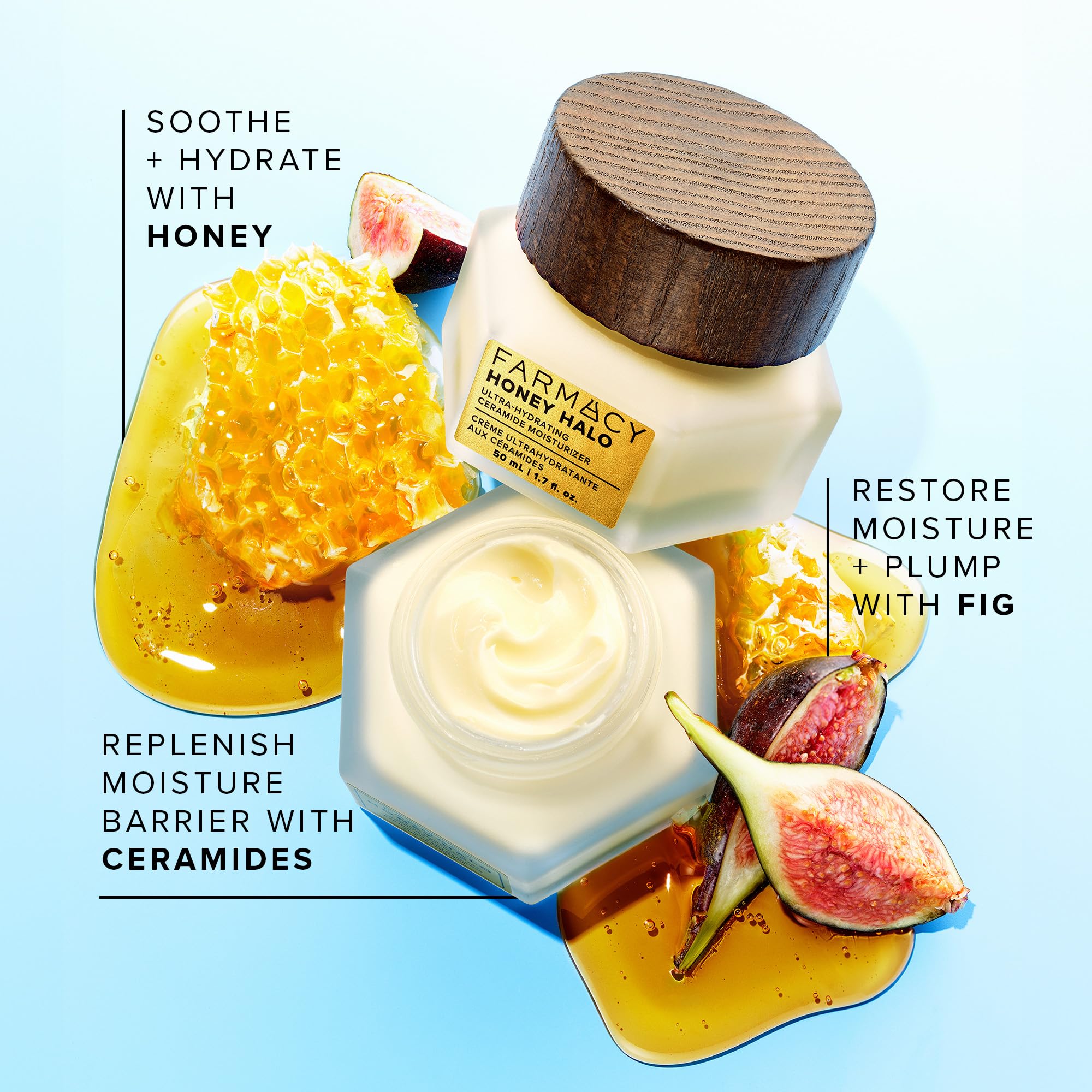 Farmacy Melt & Moisturize Duo - Travel Size Skin Care Set with Green Clean Makeup Remover Balm & Honey Halo Moisturizer Face Cream - Cleanses Skin & Hydrates for a Plump, Dewy Glow (2 Count)