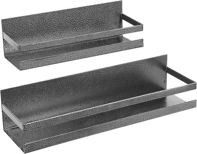 Uten Magnetic Spice Rack for Refrigerator 2 Pack, Spice Organizer Kitchen