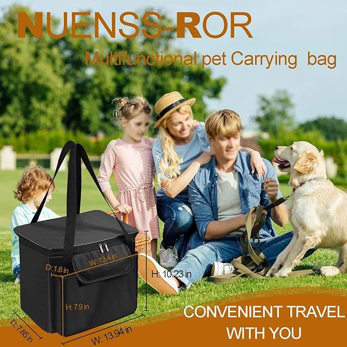 Carrying Bag for Dog Grooming Vacuum, Portable Outdoor Pet Hair Vacuum Travel Carrier Case Bag Compatible with AIRROBO, Oneisall, Dog Grooming Vacuum