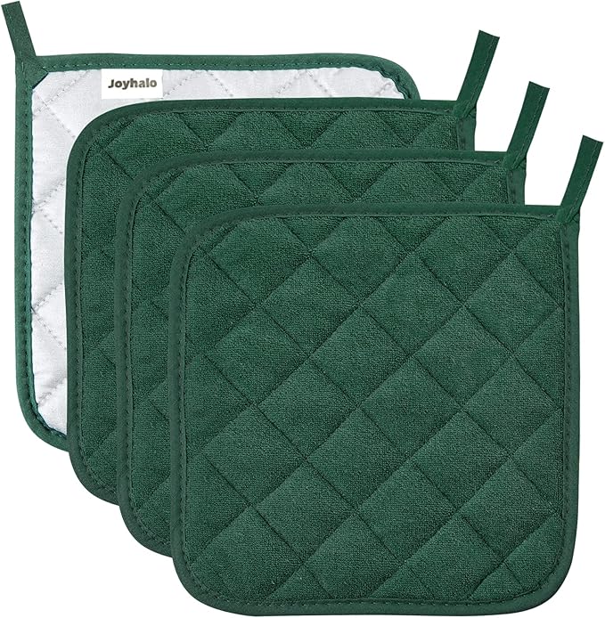 Joyhalo 4 Pack Pot Holders for Kitchen Clearance