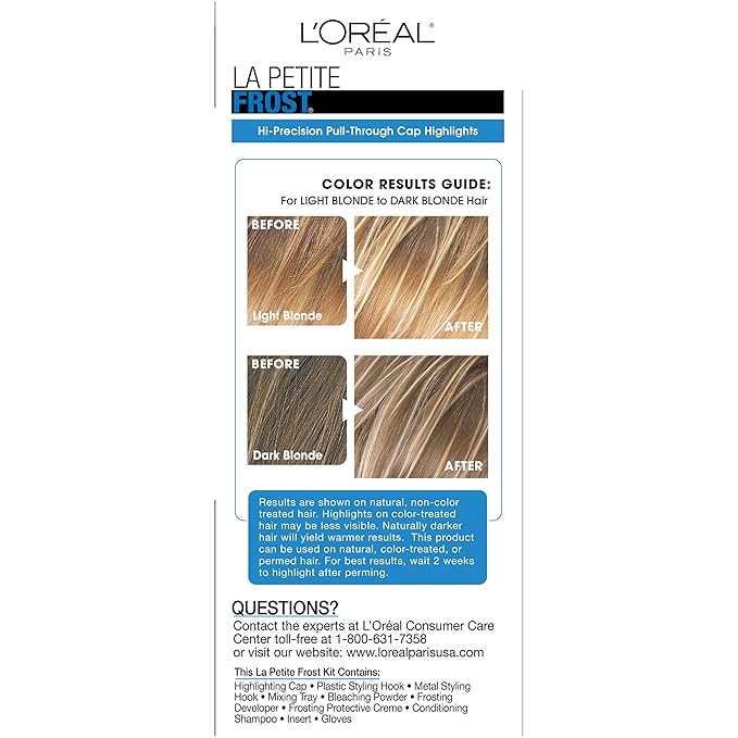 L'Oreal Paris Professional Techniques La Petite Frost Chardonnay, 1-Count