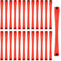 WILLBOND 84 Pieces Hair Perm Rods Hair Curling Rollers Perming Curlers Rods Cold Wave Rollers for Hairdressing Styling Tools(0.2 Inch,Red)