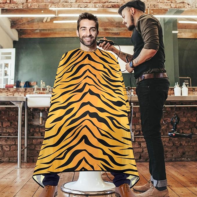 Stylish Barber Cape - Unisex Hair Cutting Apron for Men & Women