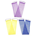 LIFKOME 3Pcs Exfoliating Back Washer Body Scrubber Shower Strap Gentle Skin Brush for Men Women Exfoliation Comfortable Bathing Experience for Deep Cleaning