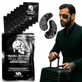 Rebel Ritual Skull Under Eye Patches for Men, Collagen Hydrogel Eye Masks, Cooling Hydrating Under Eye Patches with MicroFlow Design, 7 Pairs