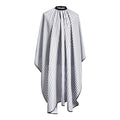 SMARTHAIR Professional Salon Cape Polyester Barber cape Hair Cut Cape,57”x66.8”,Black and White Stripes,C250023B-L