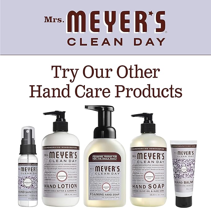 Mrs. MEYER'S Clean Day Foaming Hand Soap, Lavender Scent, 10 Fl oz (Pack of 2)
