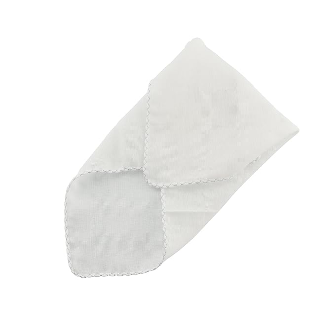 Karlling Muslin Face Cloths, 10 Pack – 100% Cotton Reusable Facial Cleansing Cloths, Gentle Exfoliating Makeup Remover Wipes for All Skin Types, Soft & Washable, 11.8 Inch