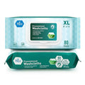 MED PRIDE XL Premoistened Adult Washcloths 8x12 in,Sensitive Skin,80 Count