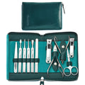 FAMILIFE Stainless Steel Manicure Set 11-in-1 Professional Nail Clipper Kit
