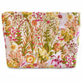 STARDW Aesthetic Floral Makeup Bag Cute Small Cosmetic Bags for Women Girls, Travel Toiletry Bag Large Capacity Zipper Makeup Pouch, Purse Organizer Pouches