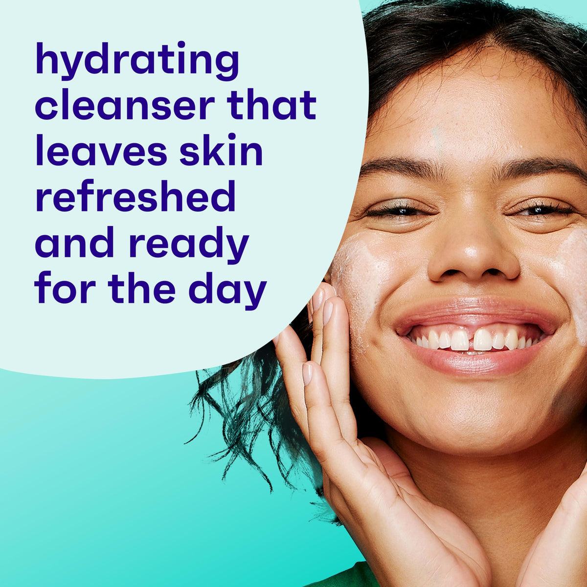 Clean & Clear Morning Burst Hydrating Facial Cleanser with BHA, 8 fl oz