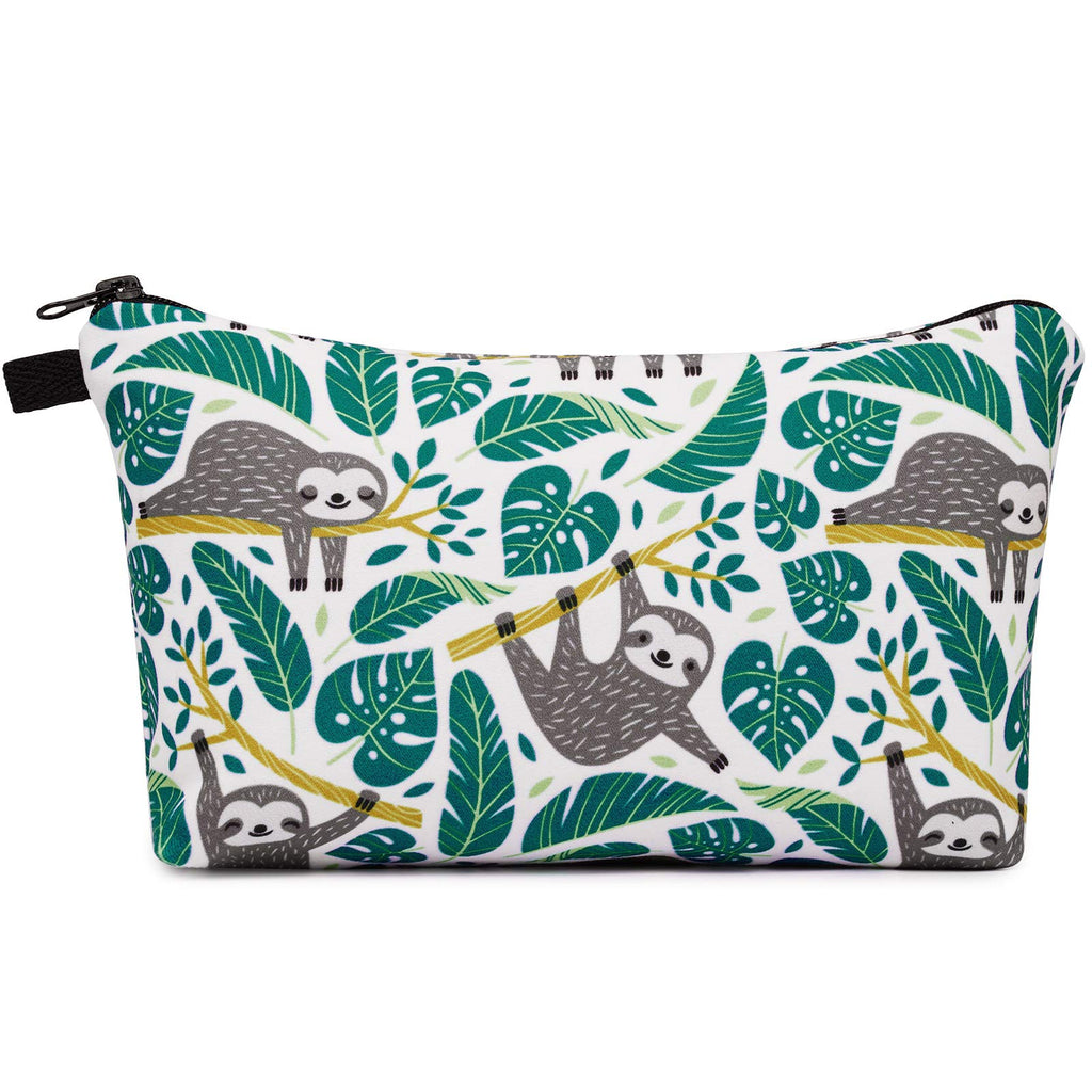 WANDF Small Makeup Bag for Purse, Small Cosmetic Bag for Women