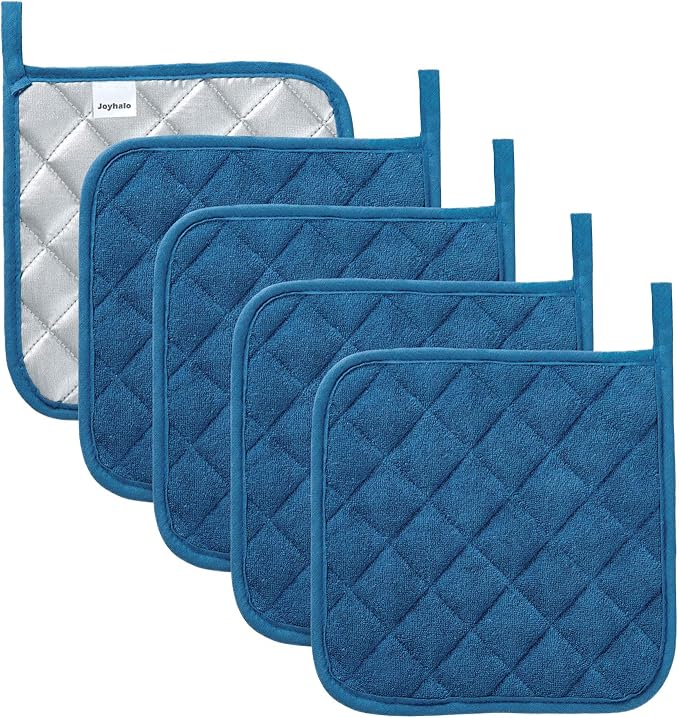 Joyhalo 5 Pack Pot Holders for Kitchen Clearance
