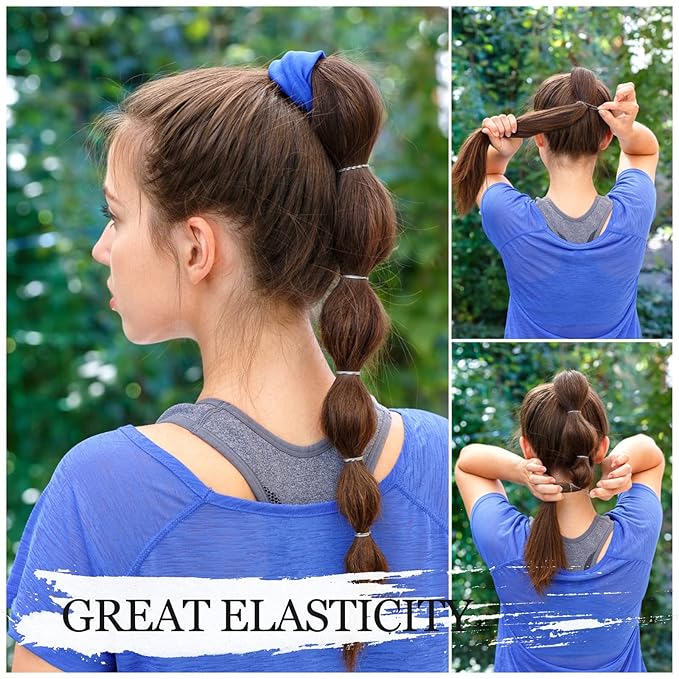 1000PCS Hair Rubber Bands(clear)