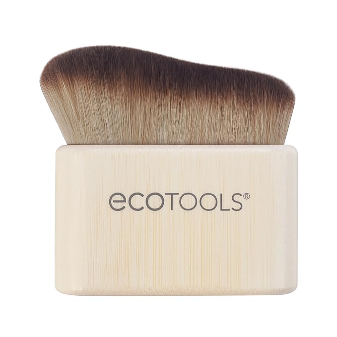 EcoTools Good Tan Body & Face Self-Tan Blending Brush - Kabuki for Sunless Tanner, Vegan & Cruelty-Free, 1 Count