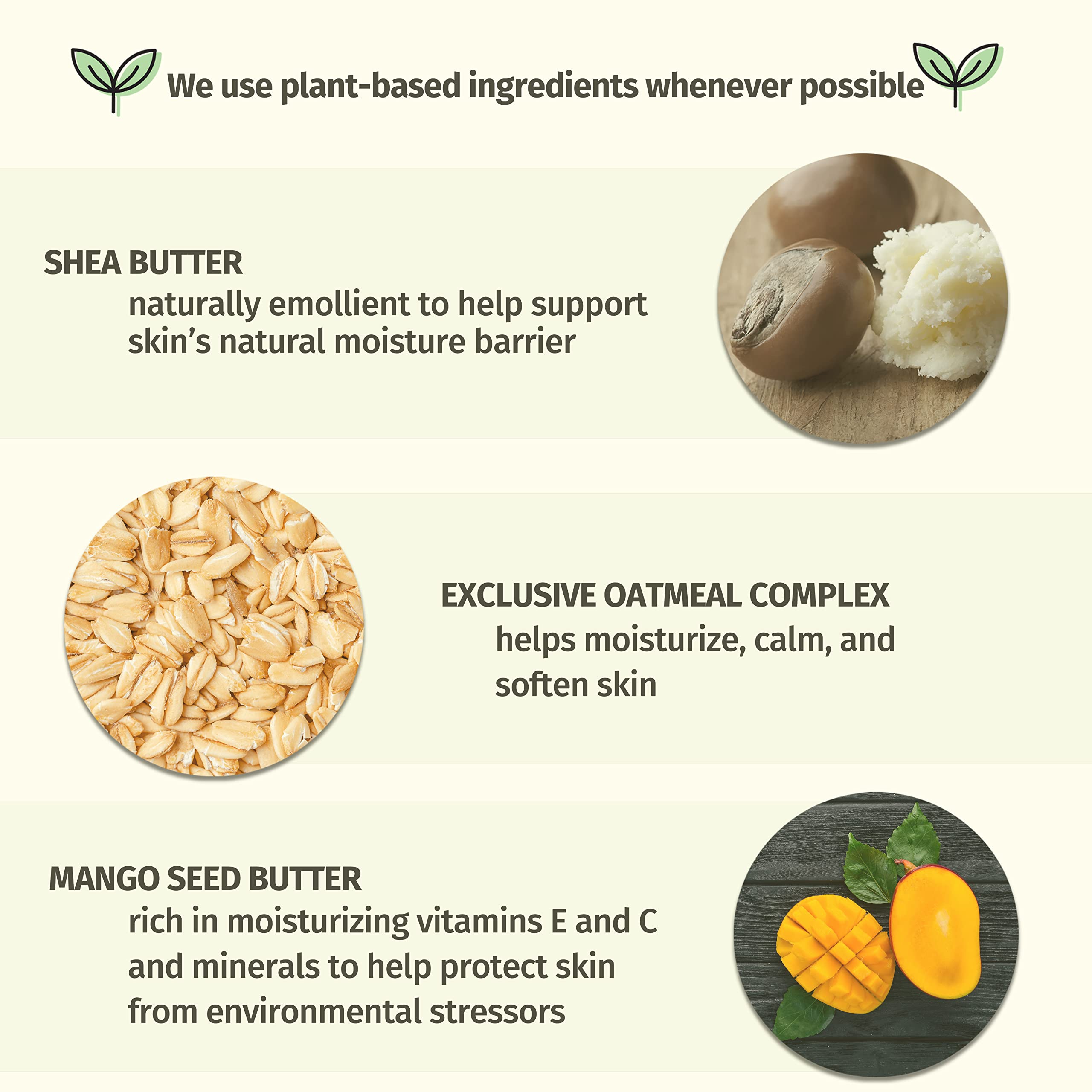 Hempz Sensitive Skin Herbal Body Moisturizer with Oatmeal, Shea Butter for Women and Men,2.25 oz. -Premium,Soothing Body Lotion with Hemp/Cocoa/Mango Seed for Dry Skin -Skin Care Products