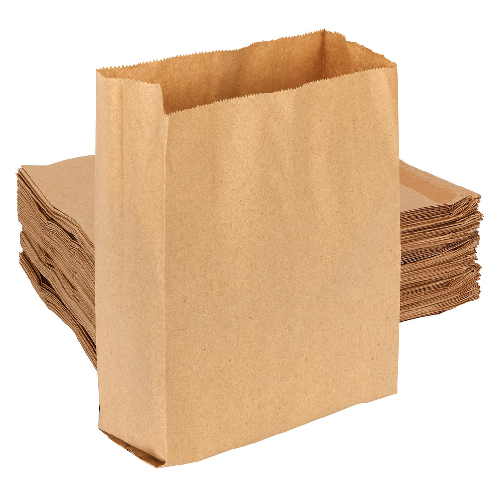Hospeco KL Waxed Kraft Receptacle Liner Bags, 500 Count - Moisture-Resistant Feminine Hygiene Waste Bags, Fits Sanitary Disposal Units, 7.5 x 10.5 x 3 in