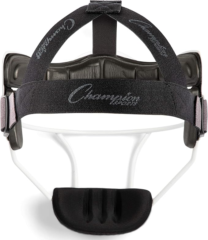 Champion Sports Steel Softball Face Mask – Durable Fielder’s Mask for Youth & Adults, Multiple Colors for Practice & Games