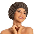 Edoneery Reusable Shower Caps for Women, Waterproof Long Hair Bonnet