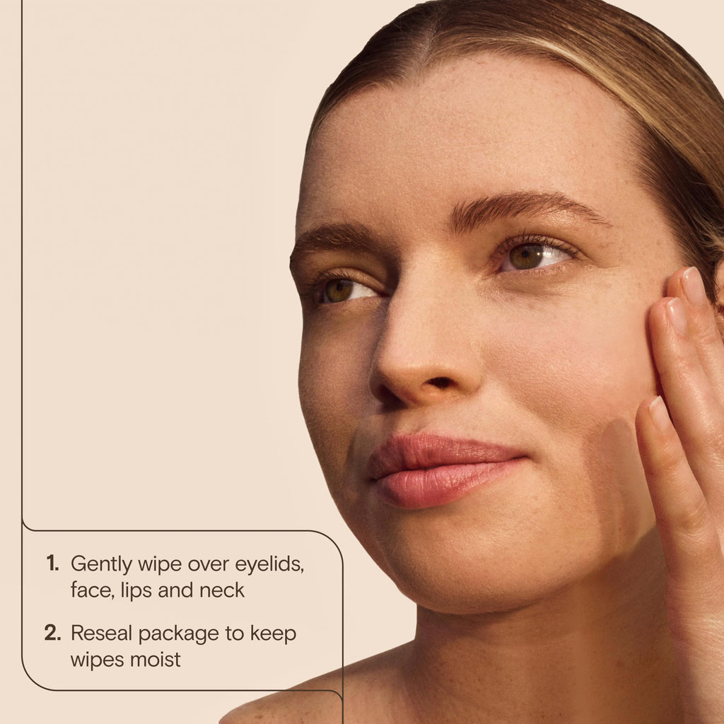 Aveeno Calm + Restore Unscented Makeup Remover Wipes, Alcohol-Free, 25 Ct