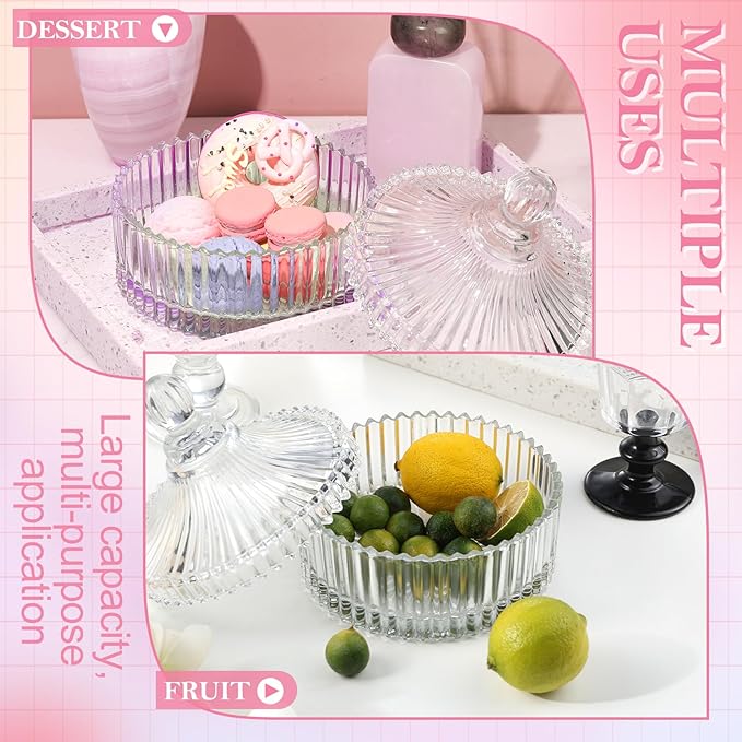 2 Pieces Extra Large Body Powder Puff and Container, 6 Inch Oversize Dust Powder Puff for Baby Women Dusting Powder