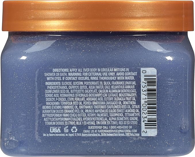 Tree Hut Violet Victory Body Scrub, Exfoliating Sugar Scrub, Vegan, 18 Oz