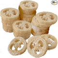 FRTIM Natural Loofah Sponge, Organic Loofah Slices for Soap Making, 20 Pack
