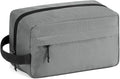 Vorspack Travel Toiletry Bag for Men - Hanging Toiletries Bag Water Resistant Travel Bag for Toiletries Accessories - Grey