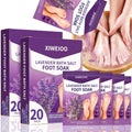 XIWEIOO 40 Packs of Foot Bath soak Salts kit Lavender Epsom Tea Tree Oil
