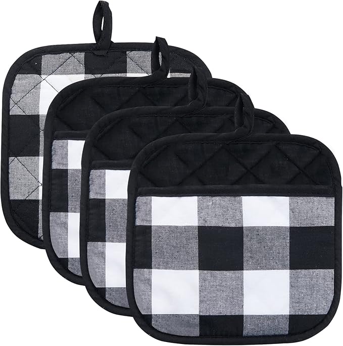 Joyhalo 4 Pack Pot Holders for Kitchen Clearance
