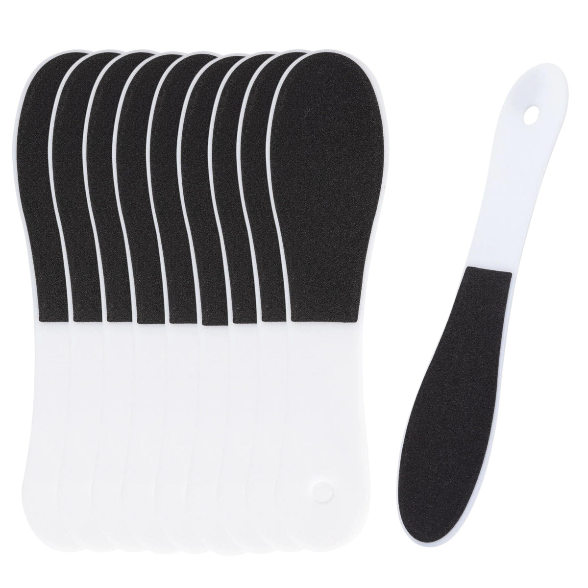 10 Pack Foot File, Professional Foot Callus Remover Sandpaper Pedicure Tools, Double Side Foot Scrubber, Sander for Dead Skin Foot Rasp Pedicure for Women Mother Family Manicure Beauty Shop Spa