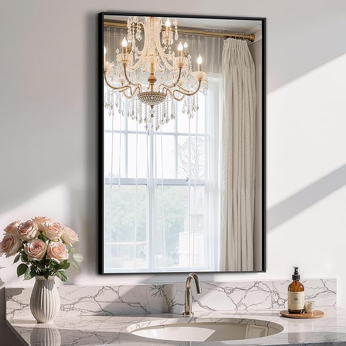 Bathroom Vanity Mirror for Wall, 20"x30" Bathroom Mirror for Over Sink