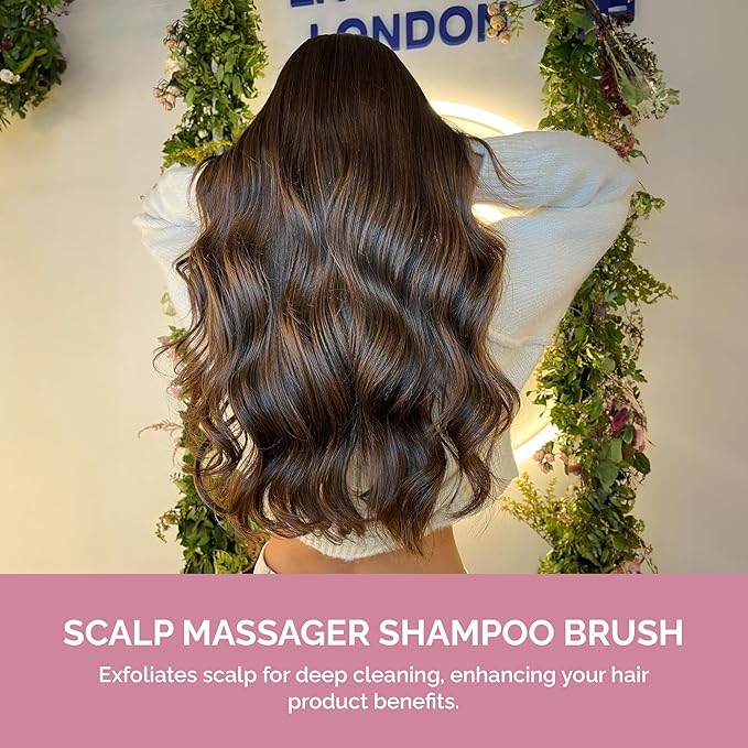 FUL Scalp Massager, Soft Silicone Brush for Hair Growth, Exfoliating Scalp