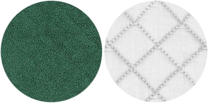 GQZLUCK Cotton Pot Holders, Hot Pads for Kitchen,Set of 4, Dark Green