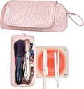 KarSyon Hair Tools Travel Bag with Hot Tool Mat 2 in 1 Organizer Bags