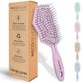 Detangler Brush For Women, Men & Kids - Vented Anti-Static Brush With 360 Flex Gently Removes Knots, Dry & Wet Use For Thick, Fine, Natural & Curly Hair