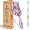 Detangler Brush For Women, Men & Kids - Vented Anti-Static Brush With 360 Flex Gently Removes Knots, Dry & Wet Use For Thick, Fine, Natural & Curly Hair