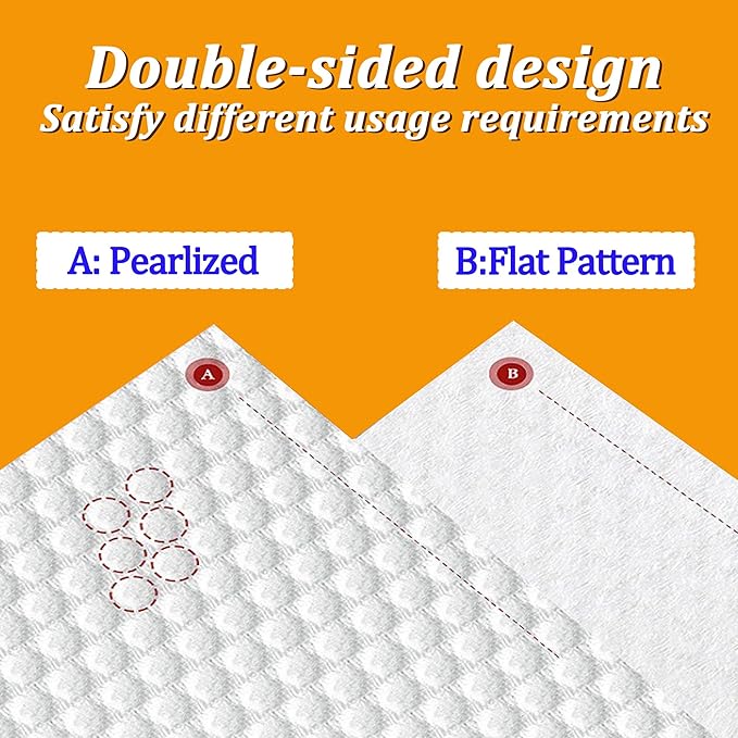 4 Pack Face Towels Disposable,100 Count Ultra Thick Disposable face towels Facial Wash Cloth for Sensitive Skin, Face Clean Towels, Lint- free Facial Tissue
