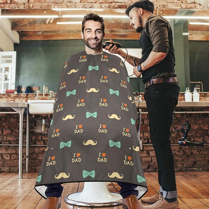 Stylish Barber Cape - Unisex Hair Cutting Apron for Men & Women