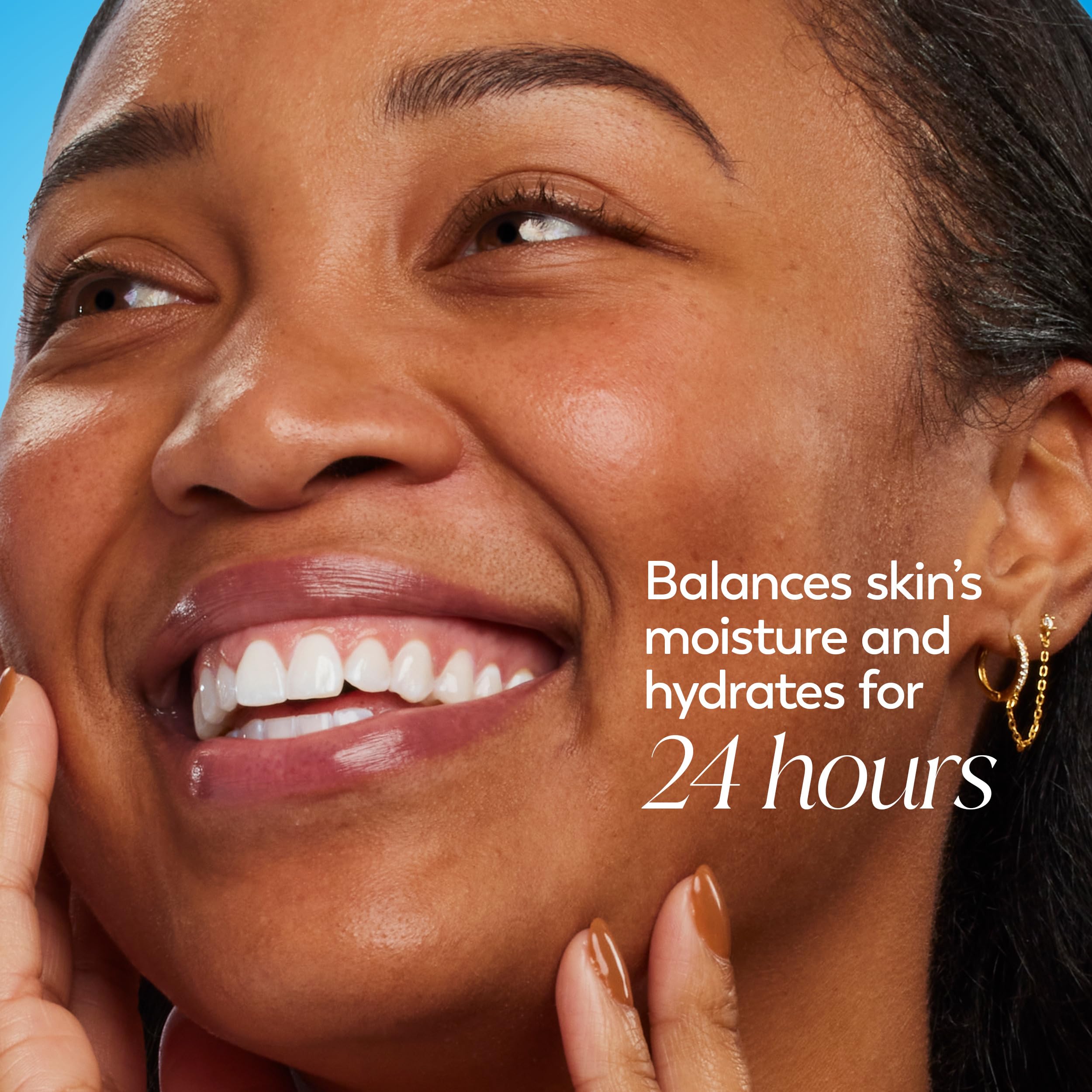 Olay Hyaluronic Acid Face Moisturizer, Instant Hydration for Women, Fragrance-Free - Dry Skin Solution, Glowing, Smoothing, Plumping, Renewing - Niacinamide, Amino Peptides 1.7 Oz